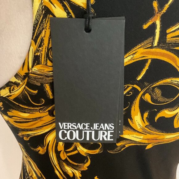 Versace Jeans Couture Garland Sleeveless Minidress - Picture 10 of 11